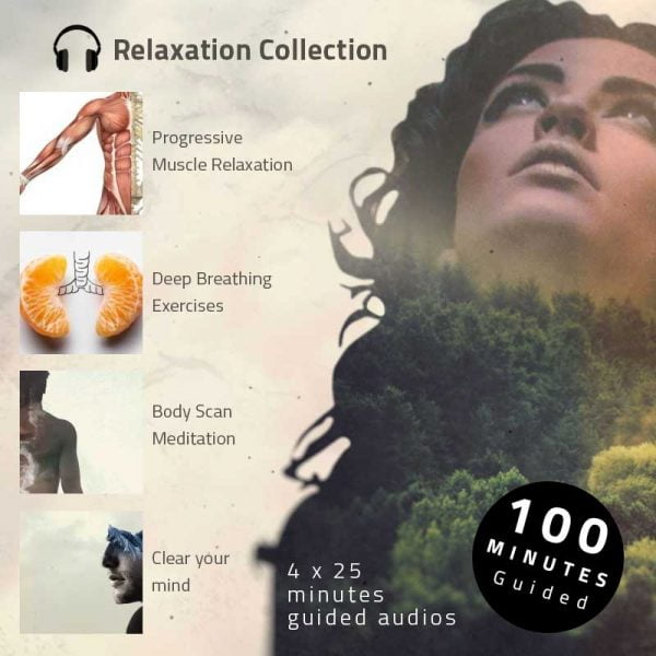 Guided relaxation exercises - 100 mins